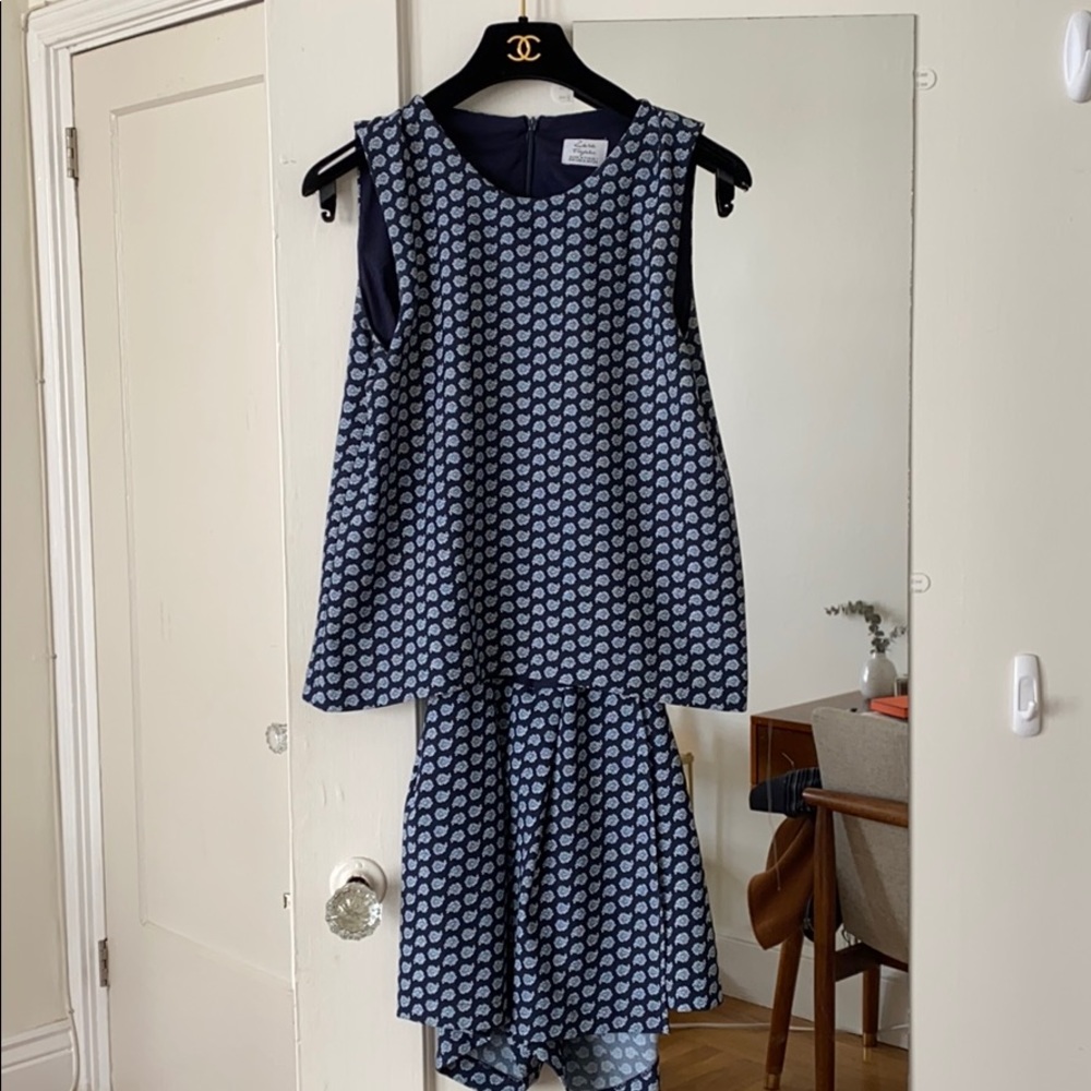 Zara TRF romper XS with open back